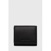 Usnjena denarnica Marc OPolo ženska, črna barva, 40319905802114