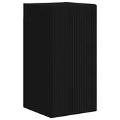 Vidaxl TV stenska omara Črna 30 x 31 x 60 cm Konstruiran les