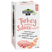 Greenwoods Joy puranji file z lososom Varčno pakiranje: 24 x 85 g