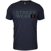 Muška majica kratkih rukava Street wear 011 Sepia, Teget