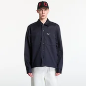 Jopica Fred Perry Twill Overshirt Navy M