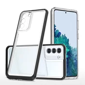 Hurtel Clear 3in1 ovitek za Samsung Galaxy S22+ (S22 Plus), črni okvir