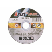 Asist Rezalni kolut za kovine 125x22,23x1,2mm