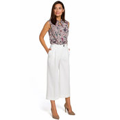 Style Ženske hlače culottes Blanchessant S139 ekru XL