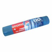 eoshop Vrece za smece s vezicom 120 L, 10 kom, 70x100 cm, 27 µm