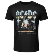 Metal majica moška AC-DC - Back In Black Tour - LOW FREQUENCY - AC0024TS
