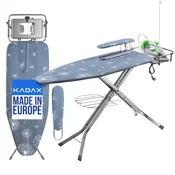 KADAX Likalna deska 130x48 cm Velika, polna z držalom za likalnik + držalom za rokave, (5000351454)