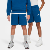 Nike K NSW CLUB FT SHORT LBR, djecje hlace, plava FD3015
