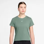 Nike W NSW RIB TGHT SS TEE, ženska majica, zelena HV4994
