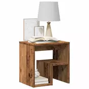 Vidaxl vidaXL Nočna omarica, starinski les, 40x30x40 cm, material na osnovi lesa