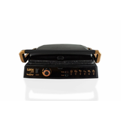 Sarex SR-3410 Gril toster, Do 6 sendvica, Crni