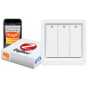 shumee 3-klikno stikalo za luč ZigBee TUYA #deluje brez N