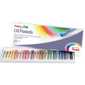 Set uljanih pastela Pentel - Arts, 25 boja