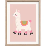 Otroška slika 30x40 cm Roller Llama – Styler