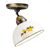 Kolarz 731.10.126 - Plafonski luster NONNA 1xE27/75W/230V, precnik 20 cm, sa motivom limuna