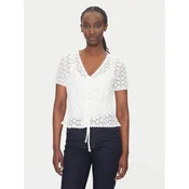 Morgan Majica 231-DATE Bijela Slim Fit