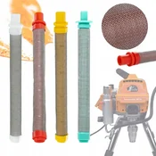 shumee Prstni filter Rosfix bel 60 mesh za razpršilec barve + rdeči 200 mesh + 100 mesh, rumen + 30 mesh, zelen