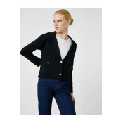 Koton Blazer jakna Videz pletenine Cardigan