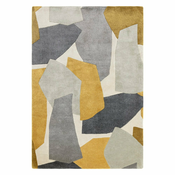 Oker žuti/sivi rucno raden tepih od recikliranih vlakna 160x230 cm Romy – Asiatic Carpets