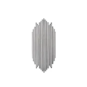 Opviq Kara 13347 Zidna lampa, Srebrna