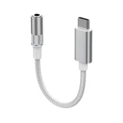 Adapter LDNIO LSY80c za slusalice Type-C na 3,5 mm beli