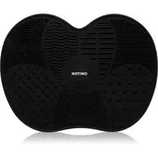 Notino Makeup Brushes Silicone Cleaning Mat For Make-Up Brushes krtačka za čiščenje čopičev Black 1 kos