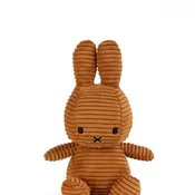 Miffy plišani zeka Eco Corduroy 23cm Cinnamon