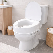 Nastavak za WC školjku 15 cm s poklopcem – povišenje za lakše ustajanje