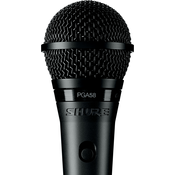 Mikrofon Shure - PGA58-XLR-E, crni