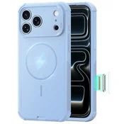 Hibridni ovitek ESR Cyber HaloLock za iPhone 17 Pro Max/18 Pro Max - light blue