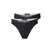 Emporio Armani Spodnje hlačke črna/bela