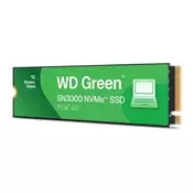 Western Digital 500 GB M.2 2280 NVMe SN3000 Green WDS500G4G0E