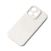 slomart Etui Silicone Case z MagSafe za iPhone 16e - bež