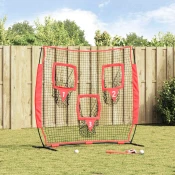 Bejzbol i softball Crna 214.5 x 89.5 x 181 cm Poliester