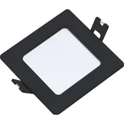 Rabalux Plafonjera Shaun2, 3W, 4000K, Kvadratna, Crna