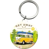 NOSTALGIC ART Privezak za kljuceve VW Bulli-Lets Get Away