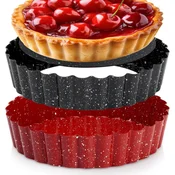 shumee Granitni pekač za pite z odstranljivim dnom 12 cm 2 kosa.