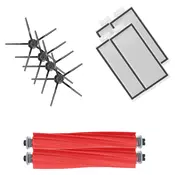 Ultra-pack z belimi stranskimi krtačkami za Roborock Q5, Q5 Max, Q7, Q7 Max