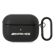 Ovitek Mercedes AMG Leather Big Logo za AirPods Pro - črn
