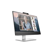 Monitor HP 23.8 E24mv G4 IPS FHD 60Hz 5ms 250cd/m2 HDMI DP VGA Black/Silver