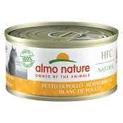 Varčno pakiranje Almo Nature 24 x 70 g - HFC Natural piščančja prsa