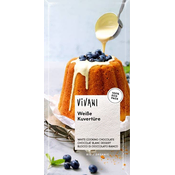 Organska cokoladna kuvertura, bijela, 200 g, Vivani