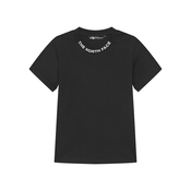 Bombažna kratka majica The North Face NEW SS ZUMU TEE črna barva