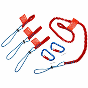 Knipex 6-delni set za kacenje i osiguravanje alata od pada - u blister pakovanju (00 50 04 T BK)