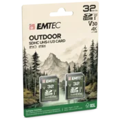 SDHC pomnilniška kartica Emtec Rugged Outdoor 32GB (Pakiranje 2 kosov)