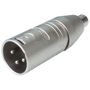 Neutrik Cinch F -XLR M Adapter