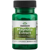 Swanson Magnolia Extract (izvleček magnolije), 200 mg, 30 rastlinskih kapsul