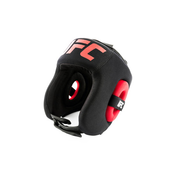 UFC PRO Grapping Head Gear, Black/Red - S/M