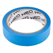 shumee Modri maskirni trak 25 mm x 25 m