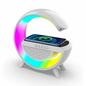 Noah RGB LED namizna svetilka z brezžičnim polnilcem in bluetooth zvočnikom